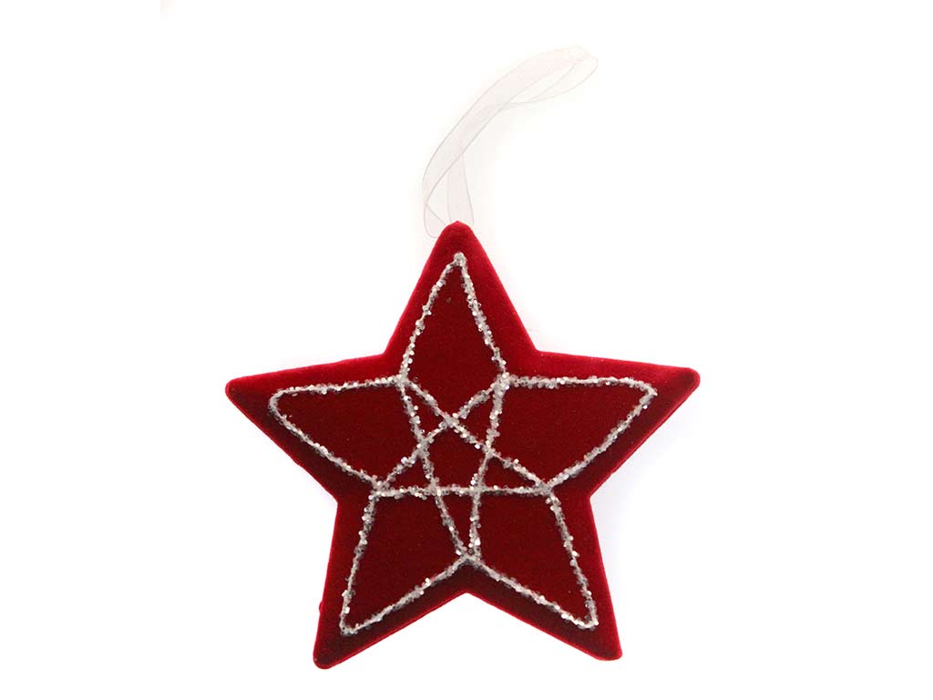 PINGENTE ESTRELA VERMELHA cod. 9323959