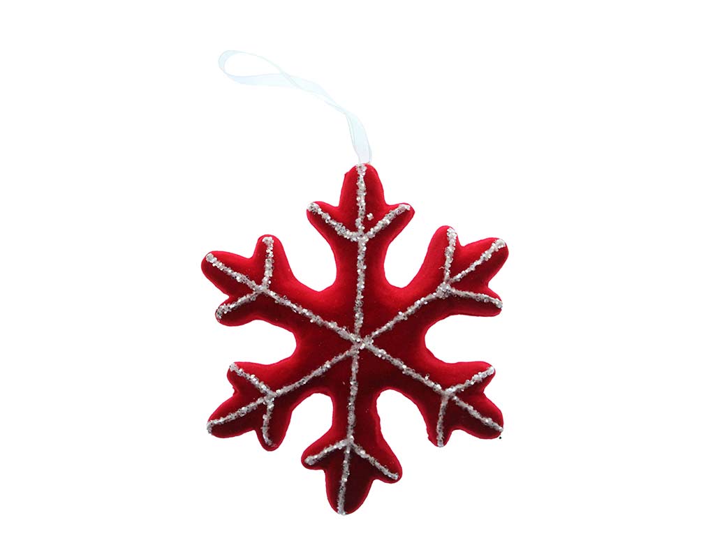 PINGENTE DE FLOCOS VERMELHOS cod. 9323962