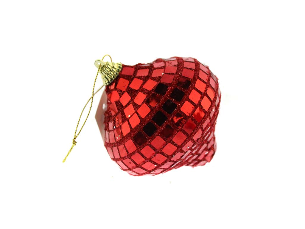 PINGENTE BOLA DE DISCO VERMELHA cod. 9323974