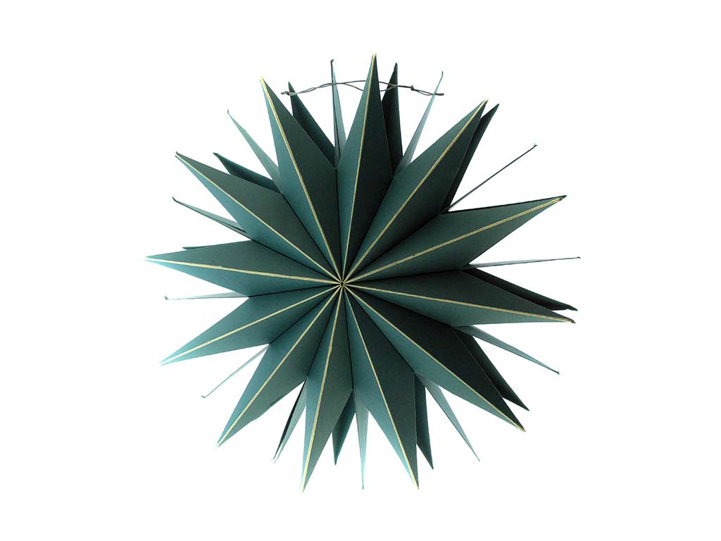 COLGANTE ESTRELLA VERDE -M- cod. 9323985