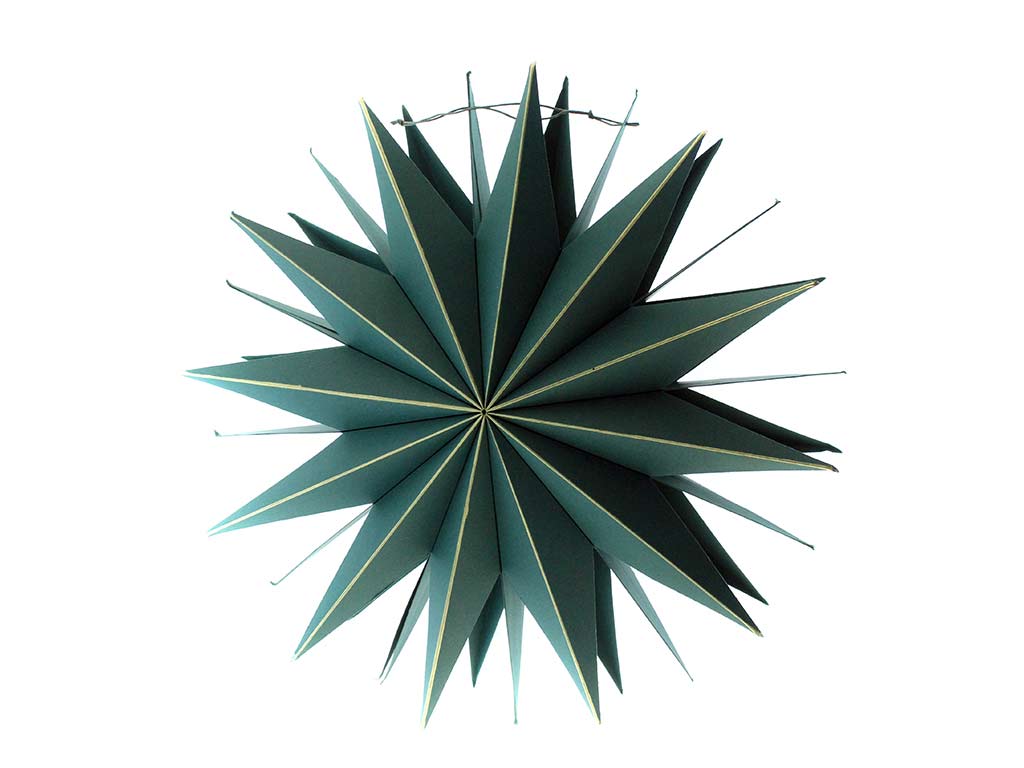 COLGANTE ESTRELLA VERDE -L- cod. 9323986