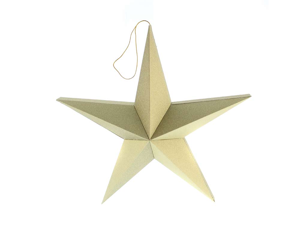 COLGANTE ESTRELLA DORADO -M- cod. 9324003