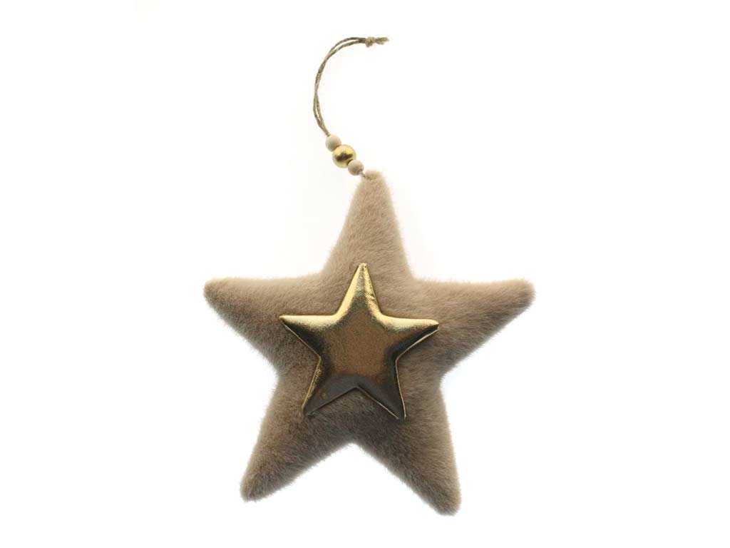 PINGENTE ESTRELA CREME cod. 9324015