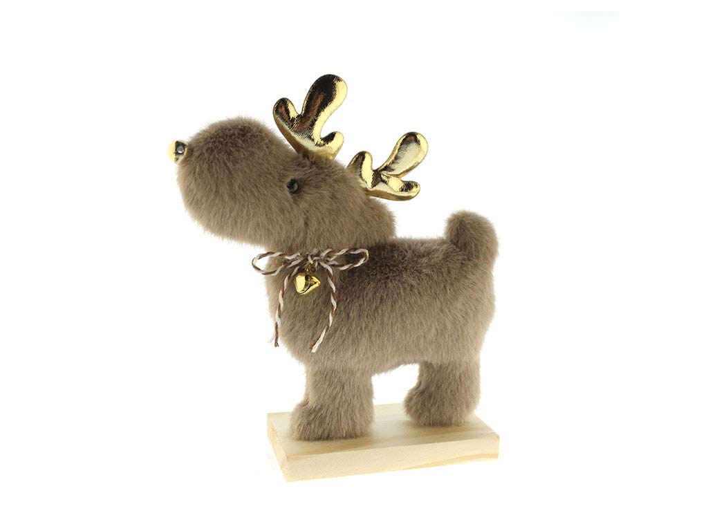 FIGURA DE RENA BEGE cod. 9324024