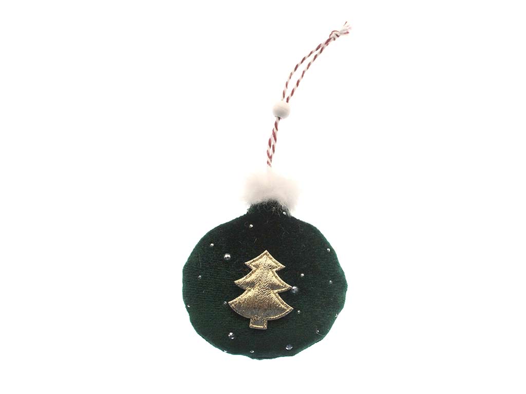 PENDENTIF BOULE VERTE cod. 9324064