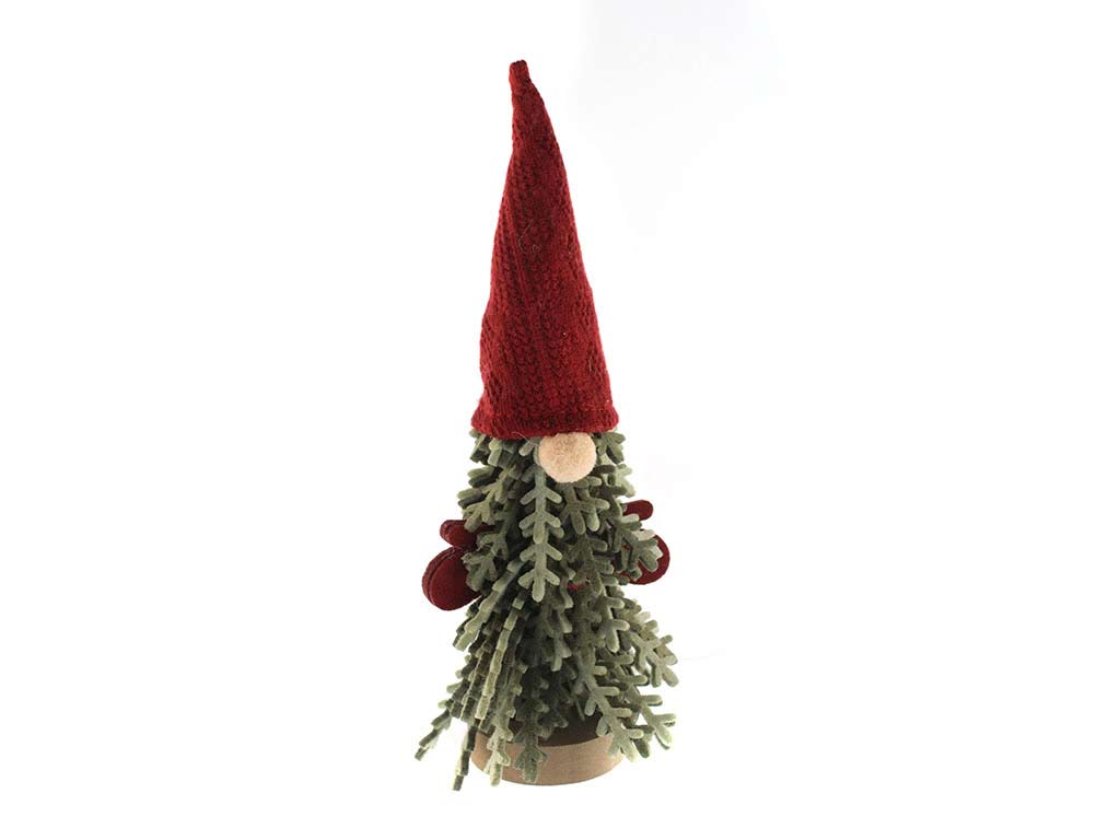FIGURA DI BABBO NATALE CON CAPPELLO ROSS cod. 9324121