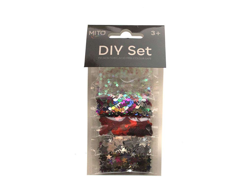 IMPACCHIA 5 SACCHETTI DI CORIANDOLI DA 4 cod. 9324165