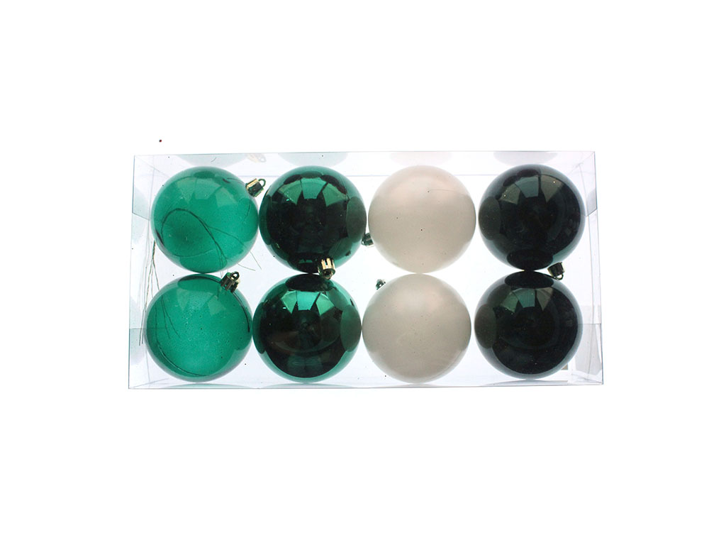 PACCHETTO 8 PALLINE VERDI cod. 9324174