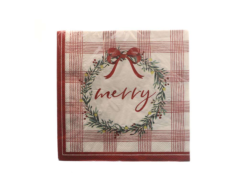 SERVILLETA 33X33 XMAS 2 CAPAS cod. 9324193