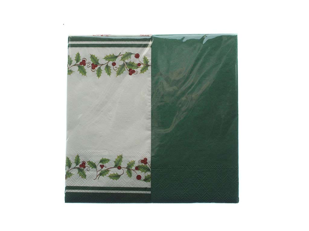 33X33 TOVAGLIOLI MIX A 2 STRATI XMAS 2 cod. 9324203