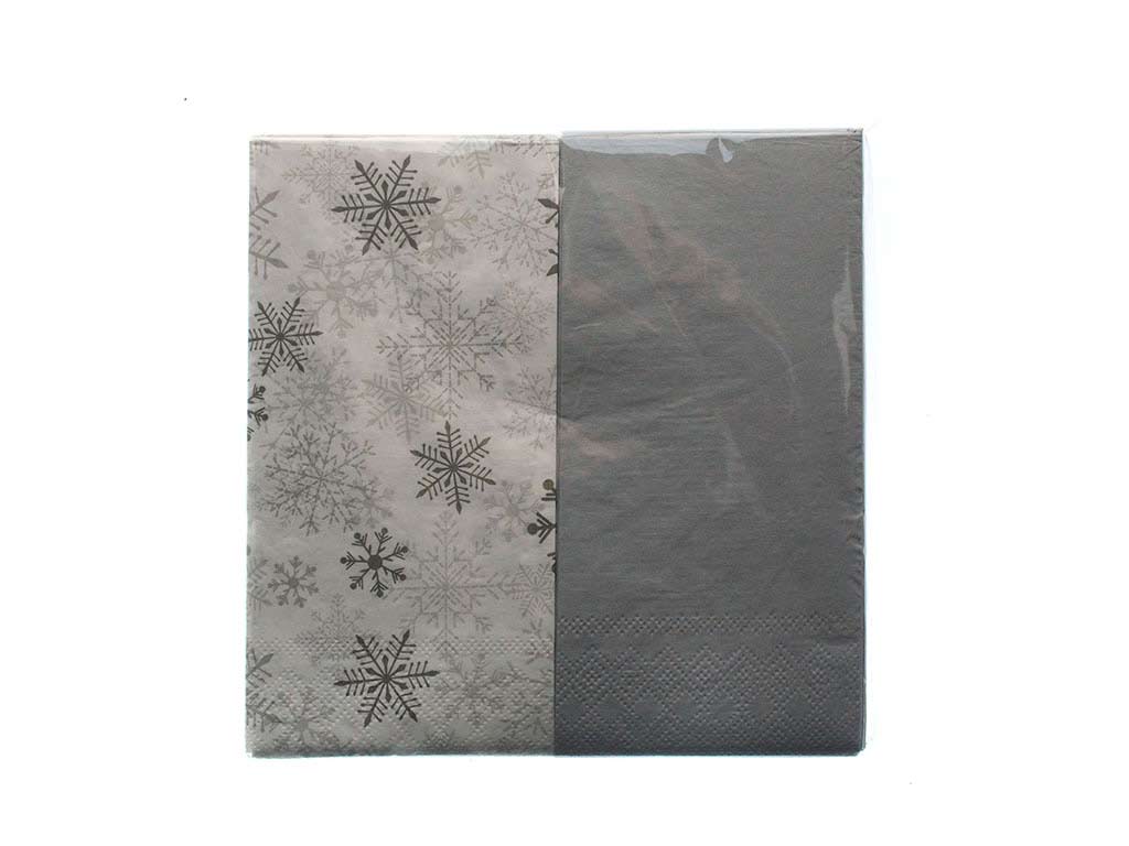 33X33 TOVAGLIOLI MIX A 2 STRATI XMAS 2 cod. 9324205