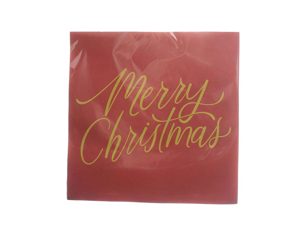 SERVILLETA 33X33 XMAS 2 CAPAS ROJA cod. 9324211