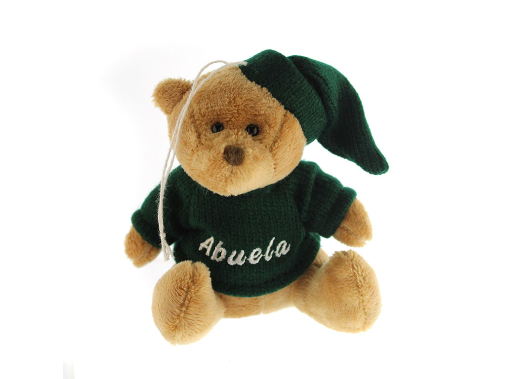 COLGANTE XMAS OSITO VERDE ABUELA cod. 9324232