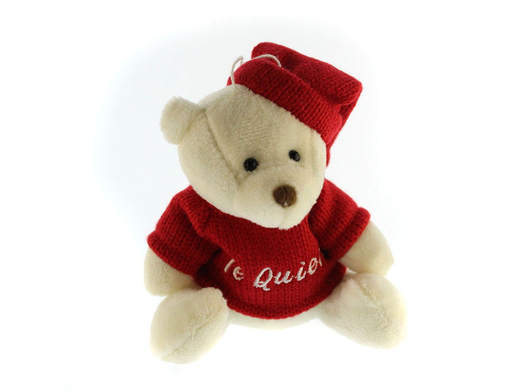 PENDENTE ORSO VERDE DI NATALE TI AMO cod. 9324234