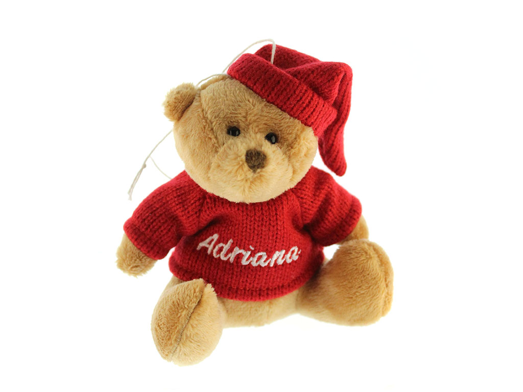 PENDENTE DI ORSACCHIOTTO DI NATALE VERDE cod. 9324236