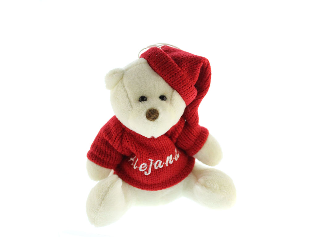 PENDENTE DI ORSO DI PELUCHE VERDE NATALE cod. 9324238