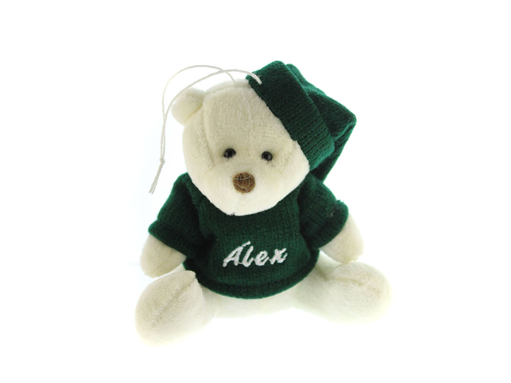 CIONDOLO DI ORSO ROSSO DI NATALE ALEX cod. 9324239