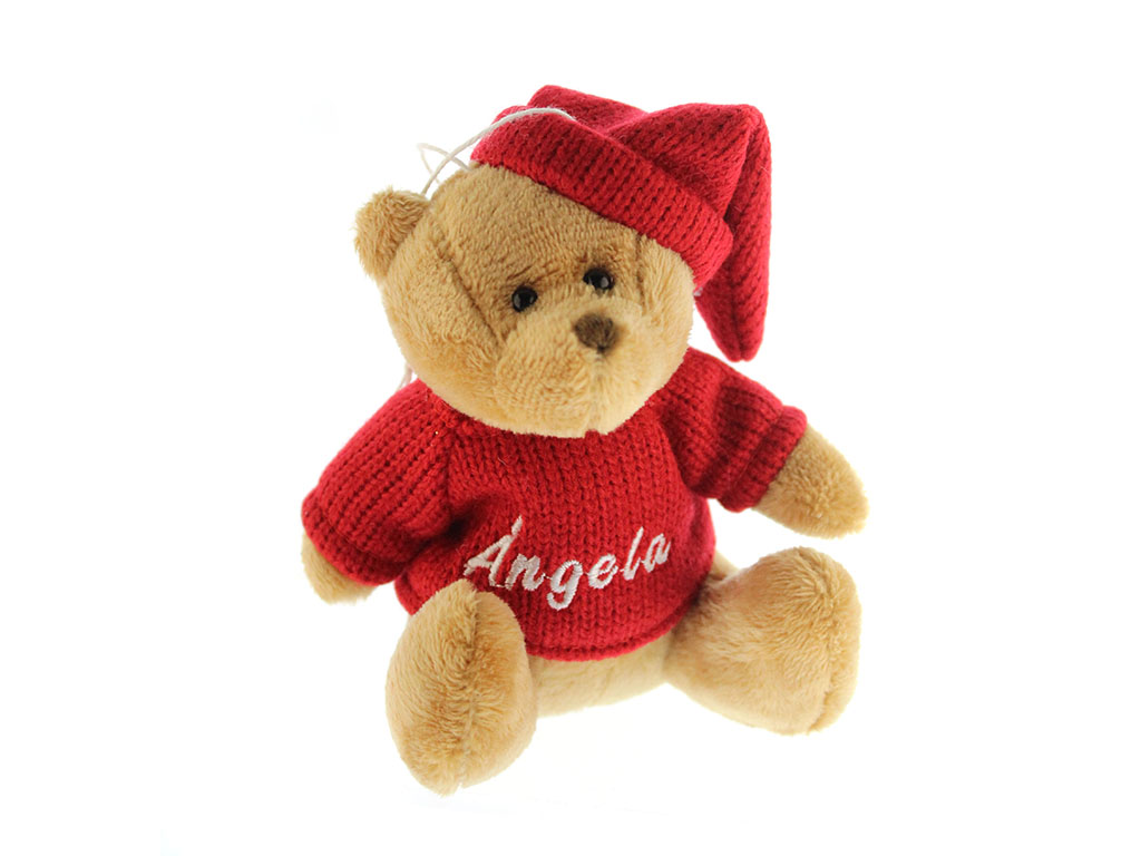 PENDENTE DI ORSETTO DI PELUCHE ANGELA VE cod. 9324244