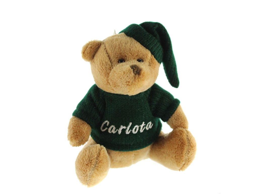 PENDENTE DI ORSACCHIOTTO NATALIZIA VERDE cod. 9324249