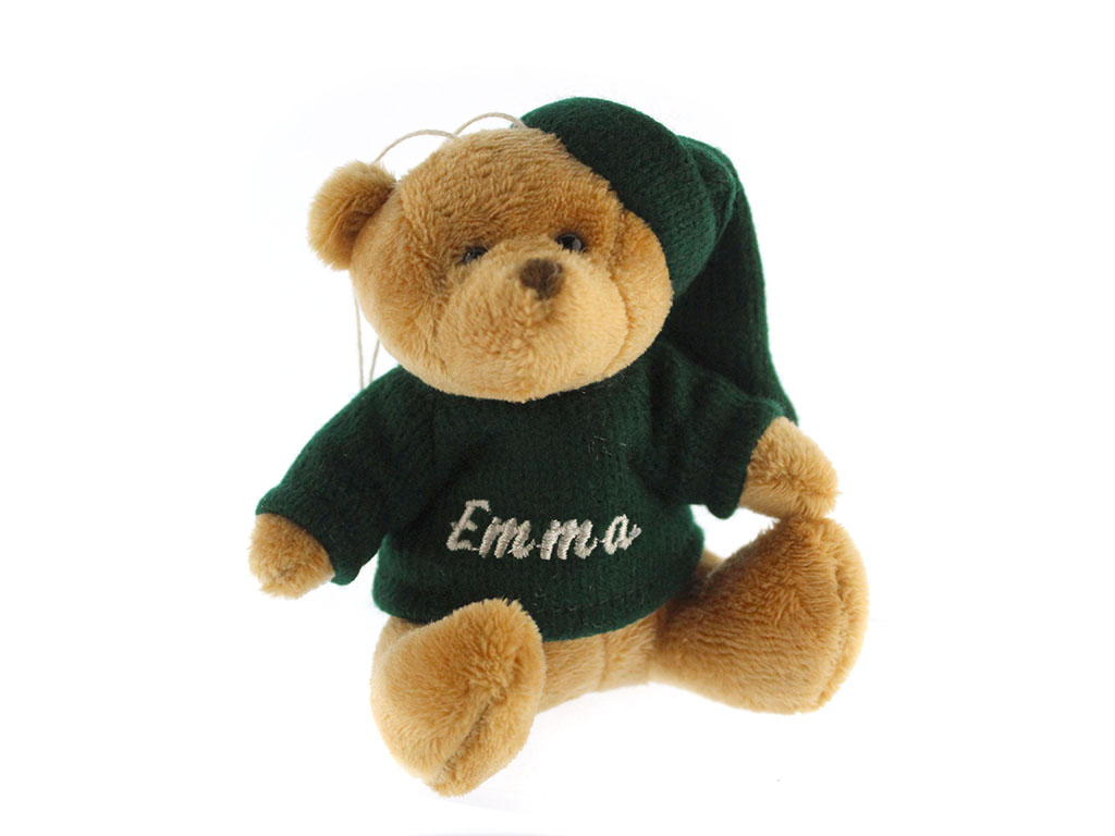 CIONDOLO DI ORSACCHIOTTO VERDE NATALE EM cod. 9324257