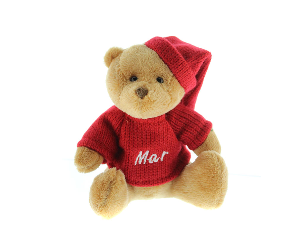 COLGANTE XMAS OSITO ROJO MAR cod. 9324276