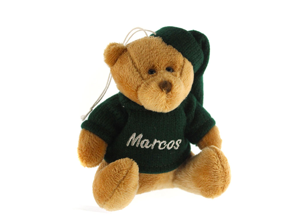 COLGANTE XMAS OSITO VERDE MARCOS cod. 9324277