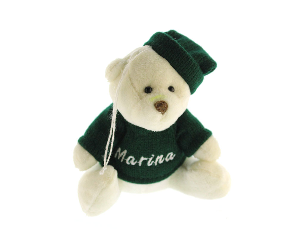 COLGANTE XMAS OSITO VERDE MARINA cod. 9324279