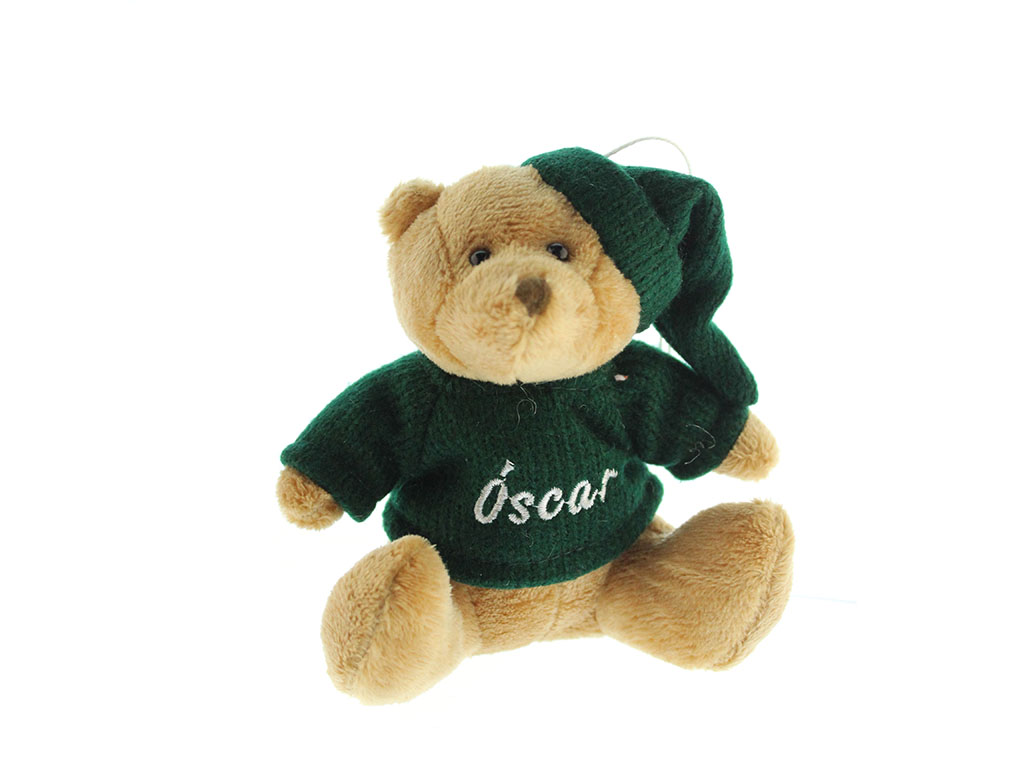 COLGANTE XMAS OSITO VERDE ÓSCAR cod. 9324289