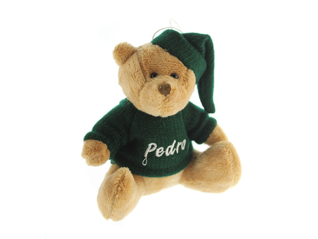COLGANTE XMAS OSITO VERDE PEDRO cod. 9324293