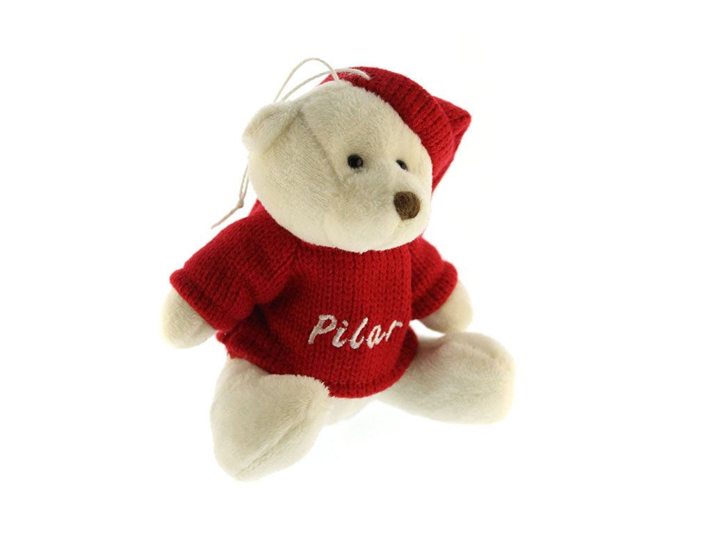 COLGANTE XMAS OSITO ROJO PILAR cod. 9324294