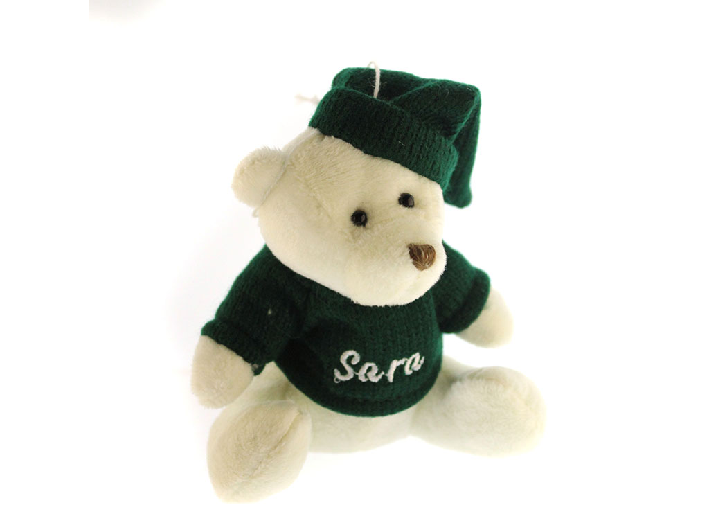 COLGANTE XMAS OSITO VERDE SARA cod. 9324299