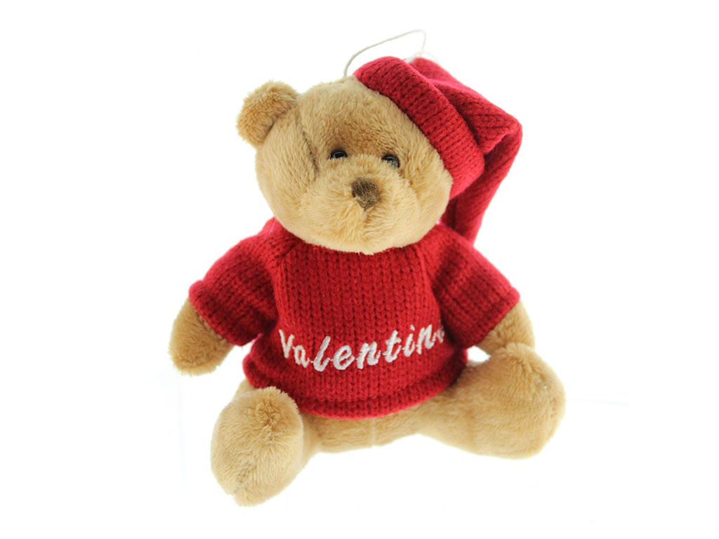 COLGANTE XMAS OSITO ROJO VALENTINA cod. 9324304