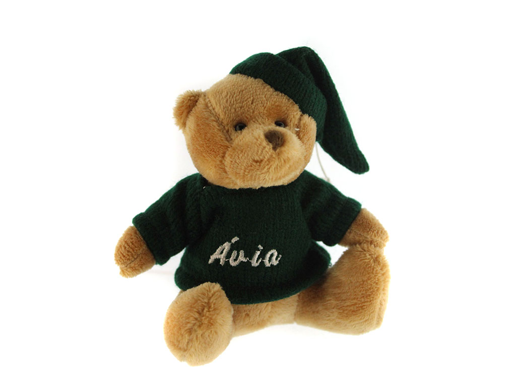 COLGANTE XMAS OSITO VERDE ÀVIA cod. 9324309