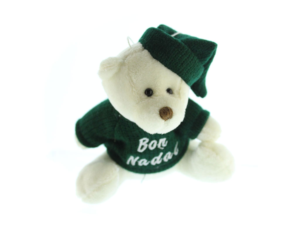 COLGANTE XMAS OSITO VERDE BON NADAL cod. 9324311