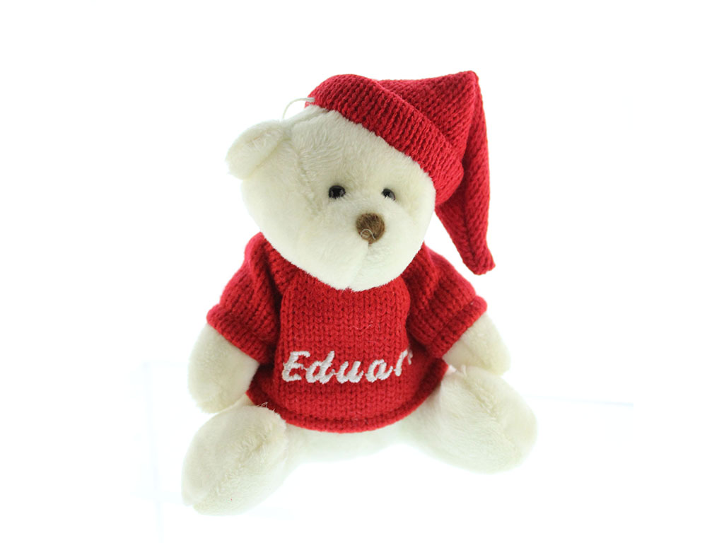 COLGANTE XMAS OSITO ROJO EDUARD cod. 9324322