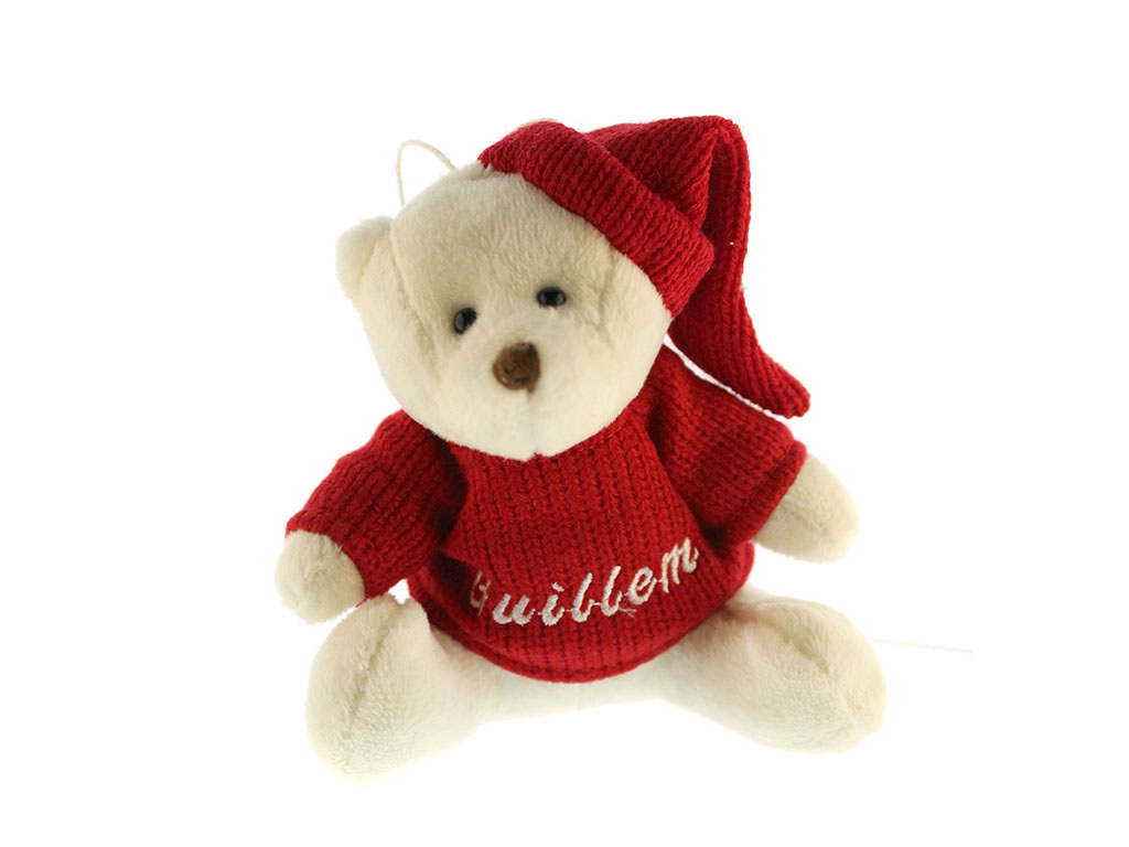 COLGANTE XMAS OSITO ROJO GUILLEM cod. 9324326
