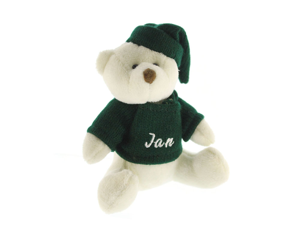 COLGANTE XMAS OSITO VERDE JAN cod. 9324327