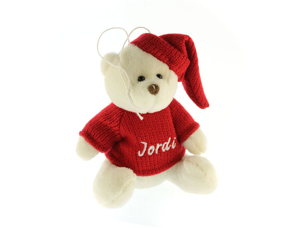 COLGANTE XMAS OSITO ROJO JORDI cod. 9324330