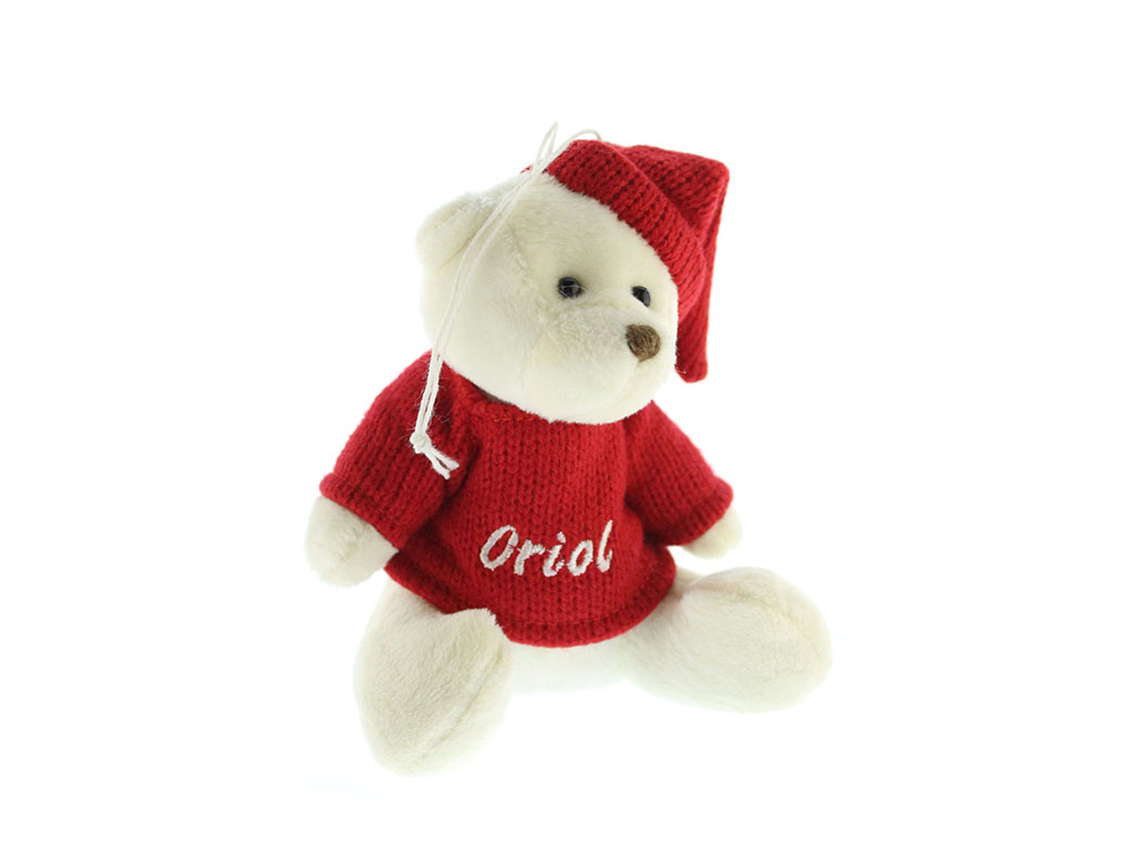 COLGANTE XMAS OSITO ROJO ORIOL cod. 9324342