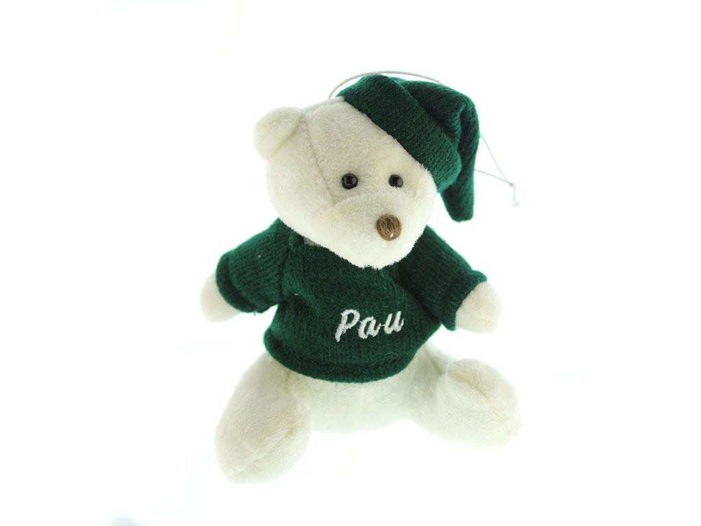 COLGANTE XMAS OSITO VERDE PAU cod. 9324343