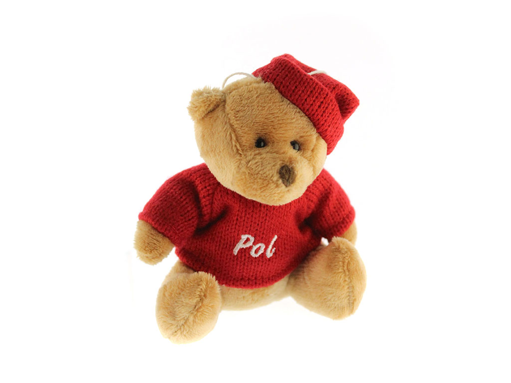 COLGANTE XMAS OSITO ROJO POL cod. 9324344