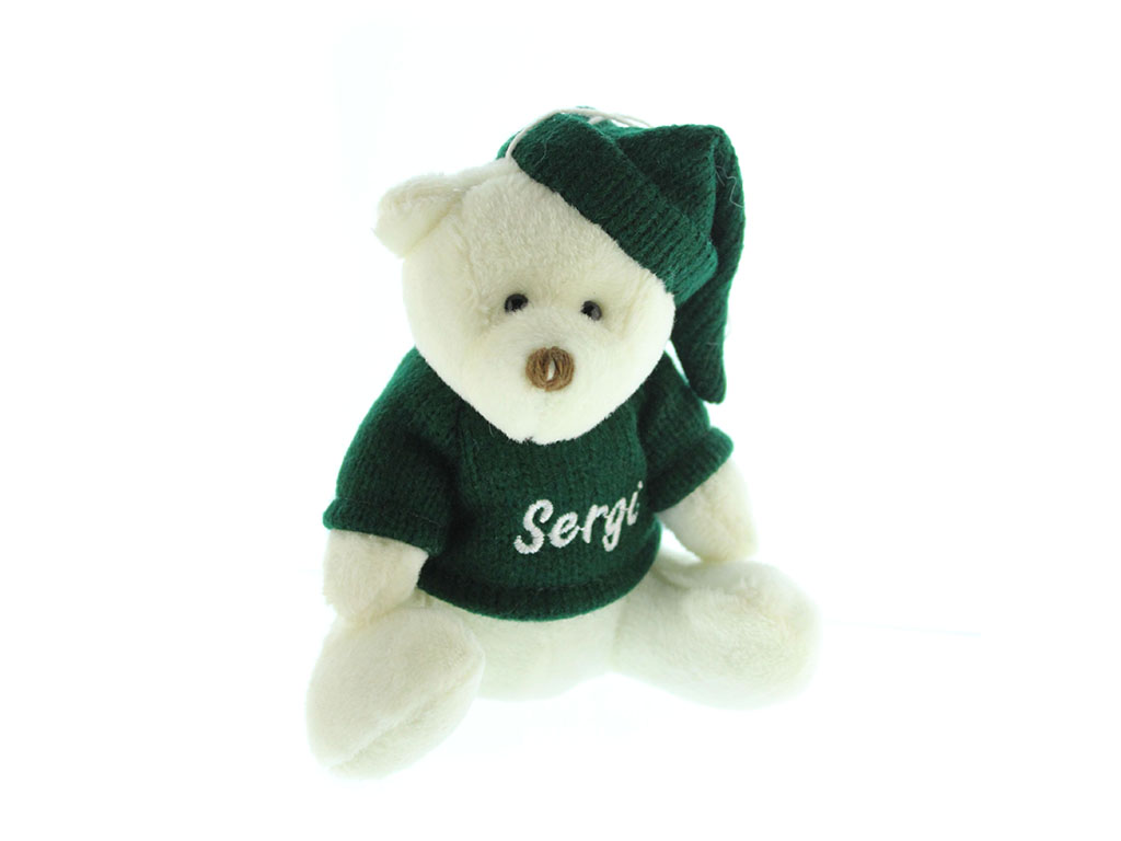 COLGANTE XMAS OSITO VERDE SERGI cod. 9324347