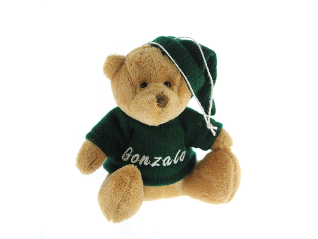 CIONDOLO DI ORSACCHIOTTO VERDE NATALE GO cod. 9324365