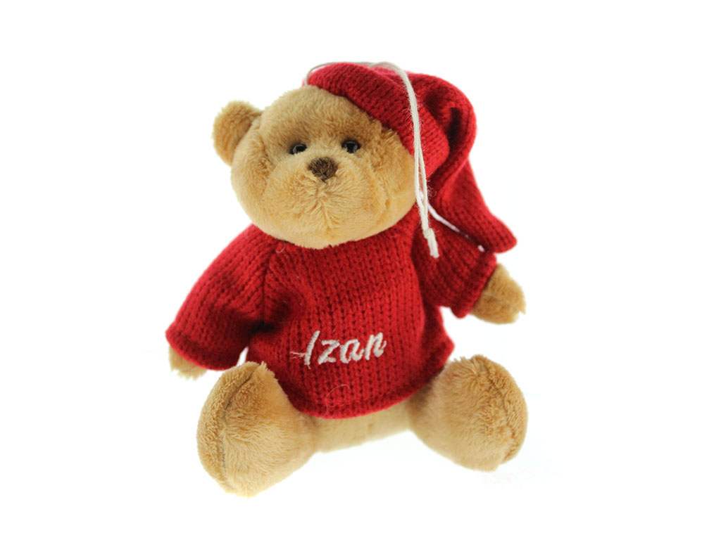 PENDENTE DI ORSO VERDE NATALE IZAN cod. 9324372