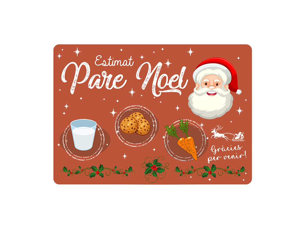 SALVAMANTEL PP PARE NOEL ROJO cod. 9324398