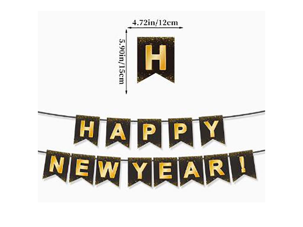 BUON ANNO BANNER cod. 9324410