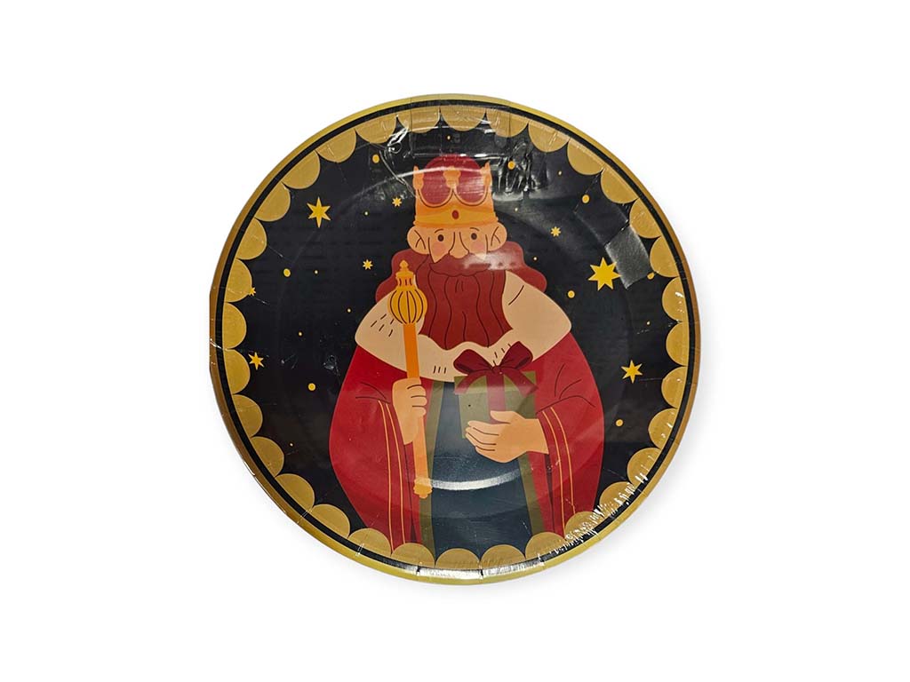 CONFEZIONE 6 TARGHETTE DEI TRE RE cod. 9324443