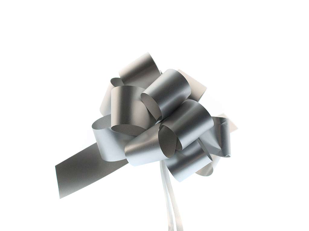 LAZO 19 CM PLATEADO AUTOMONTABLE cod. 9324458