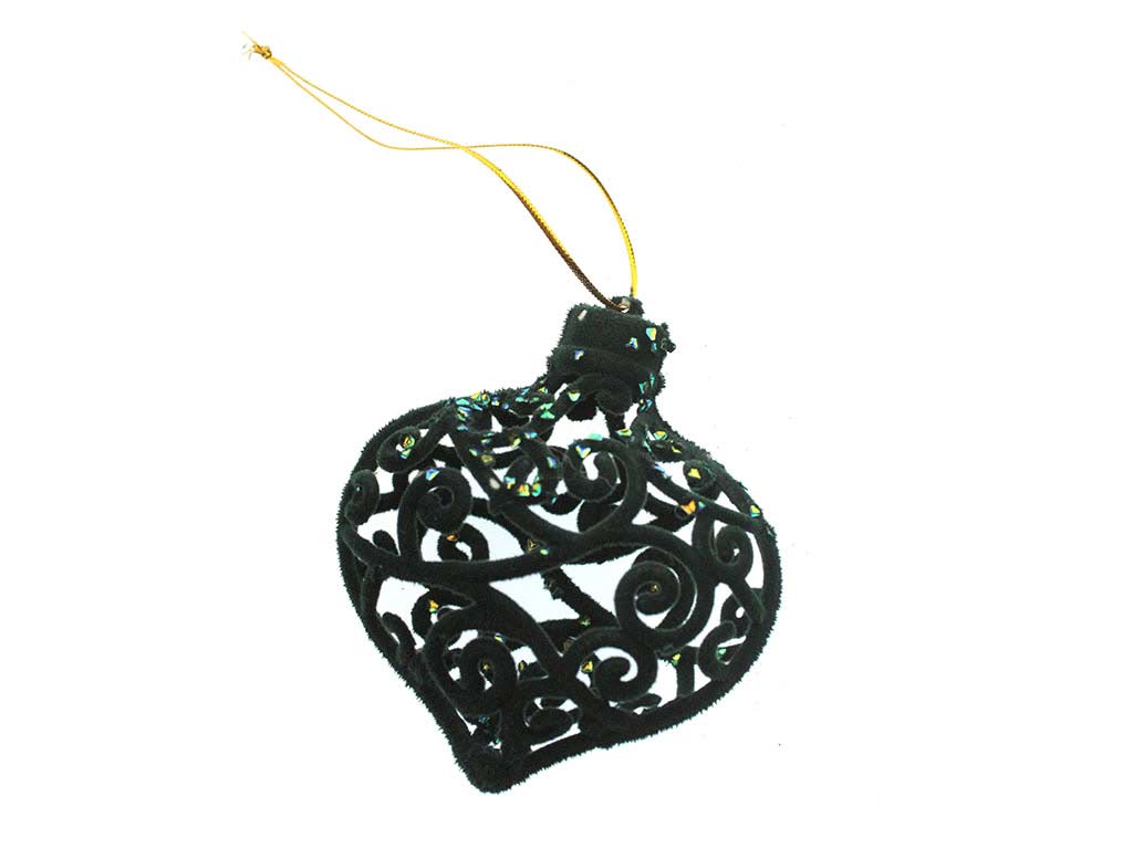 COLGANTE BOLA LAGRIMA VERDE cod. 9324502