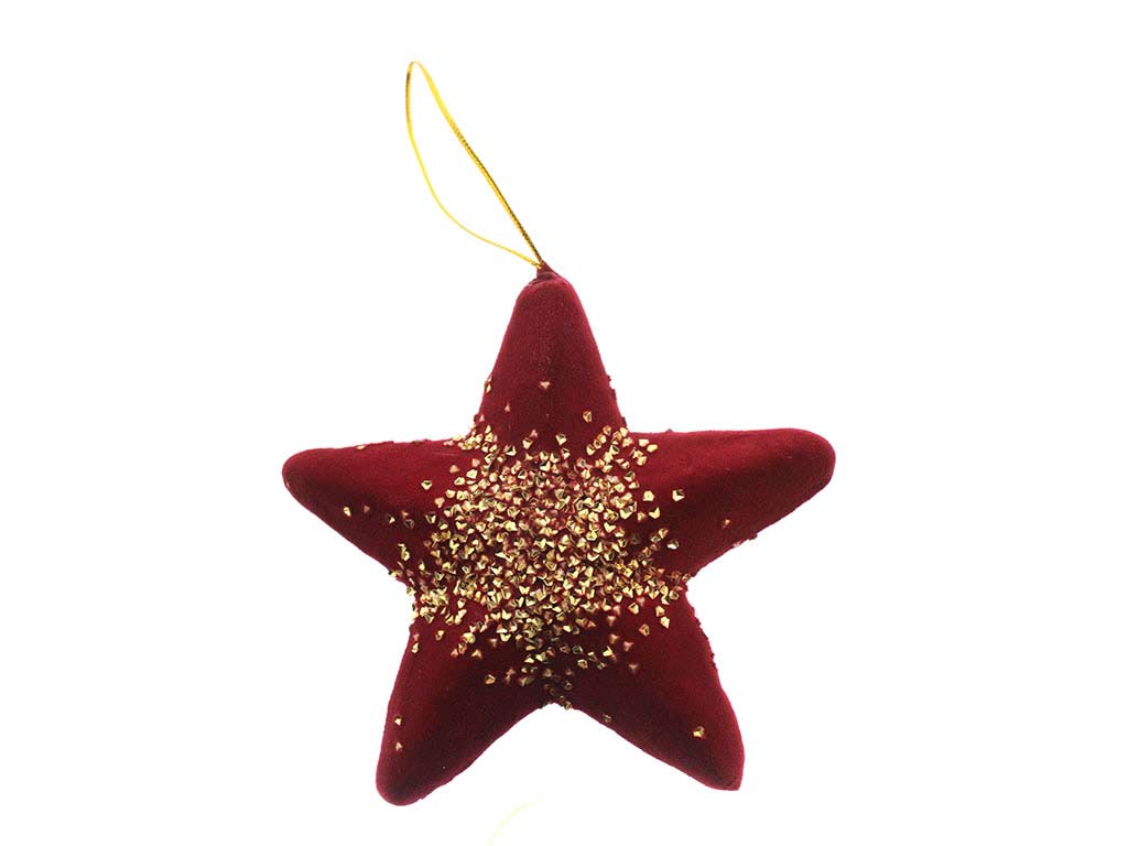 COLGANTE ESTRELLA ROJO cod. 9324514